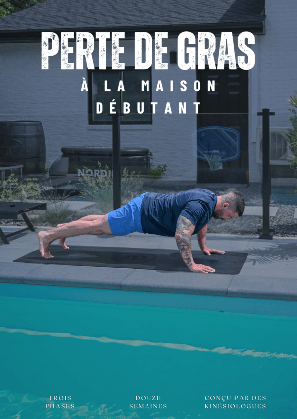 programme perte de gras maison débutant